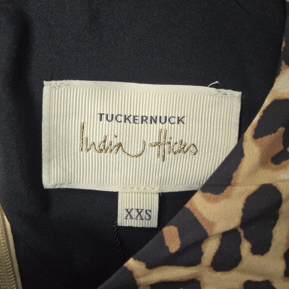 Tuckernuck X India Hicks XXS Leopard Domino Dress - Picture 4 of 7